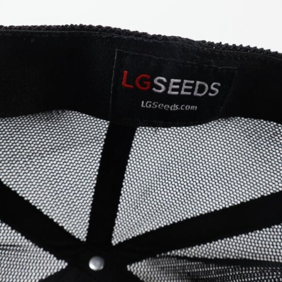 Mens Lg Seeds Hat Camo Trucker Cap Camouflage Farming 3D Embroidery 7 1/4 - Picture 8 of 9